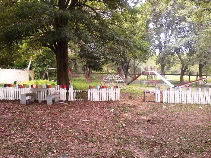 The Esplanade Park, Kiddies Play area which was cleaned up by the Berbice Police recently.