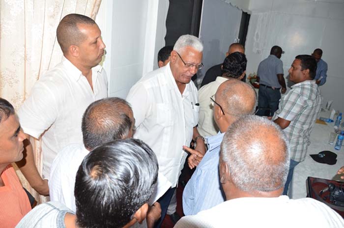 Rice farmers from Corentyne meeting with Agri Minister, Noel Holder