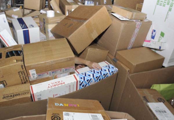 GPOC has over 500 packages which were brought in by persons but not collected.