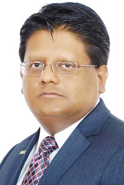 Former Finance Minister and NICIL Chairman, Dr. Ashni Singh