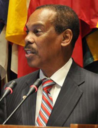 UN Special Envoy,  Dr. Edward Greene