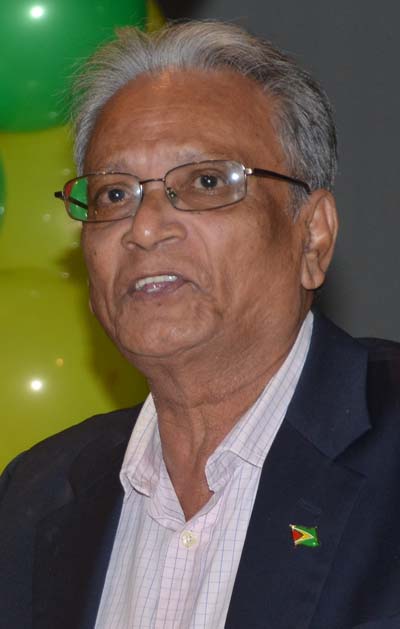 Education Minister,  Dr. Rupert Roopnaraine