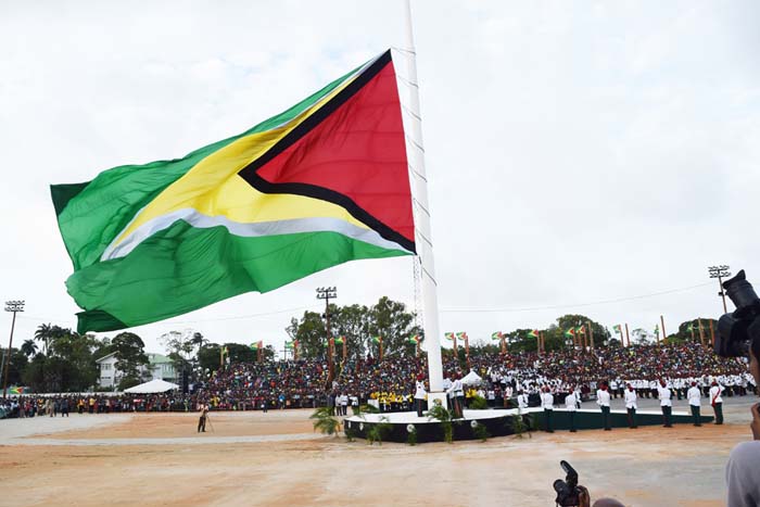 All roads lead to D’Urban Park for the 50th Anniversary Flag Raising Ceremony.