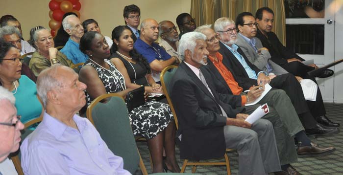 Ministers Roopnarine and Henry, Murray and Dave Martins were among the Guests on Friday evening.