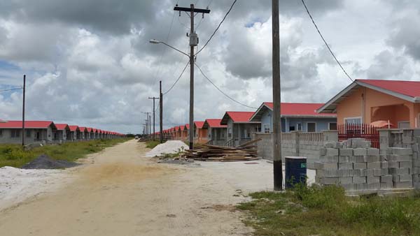 Turn key homes at Perseverance, East Bank Demerara.