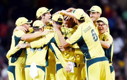 Australia beat West Indies to claim tri-nation series