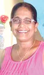 Anita Baichan, 49, bound and burnt to death