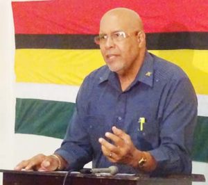 GWI Chief Executive Dr. Richard Van-West Charles 