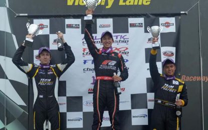 Calvin Ming podiums at Virginia International Raceway