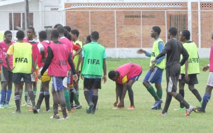 National U-17 trials continues tomorrow with 40 players in contention