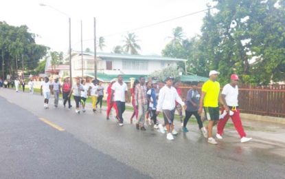 Police join community to stage another 50th Anniversary Independence fitness event