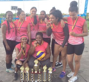 GOA/GVF Olympic Day Female champs, Vanguard Volleyball Club. 