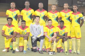 Guyana's Senior National Team, March 22, 2016