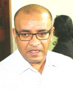 Leader of the Opposition, Bharrat Jagdeo. 