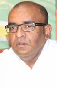 Opposition Leader, Bharrat Jagdeo 