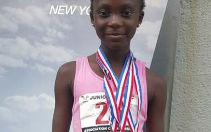 Guyanese Girl is fastest 9-10 sprinter in NYC