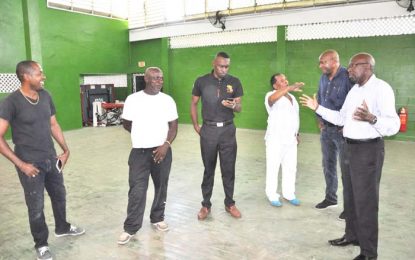 Sports Hall upgrade to FIBA standards continues