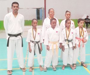 The GMMAKA contingent that participated at the Best of the Best Martial Arts Karate Championship. 