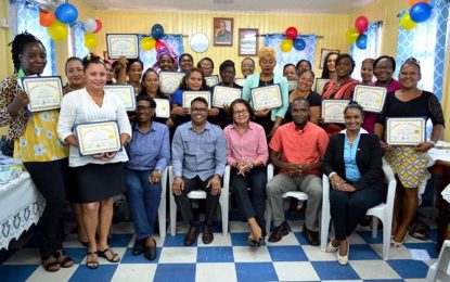 26 Barticians graduate from Self Reliance and Success in Business Workshop