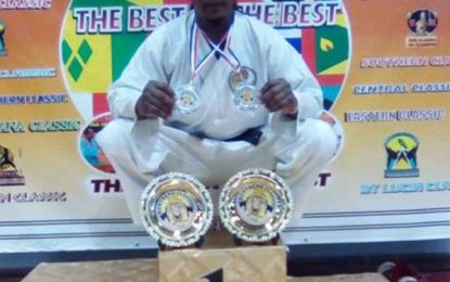 Hyman outstanding at Martial Arts tournament in Trinidad