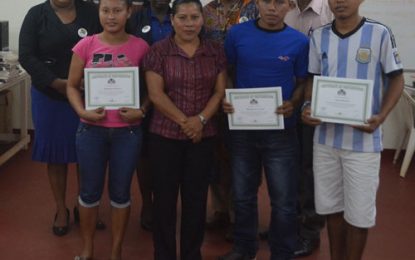 Three graduate from inaugural Amerindian Computer Training