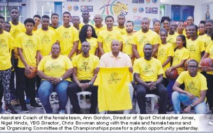 GABF launches Guyana’s national youth basketball teams
