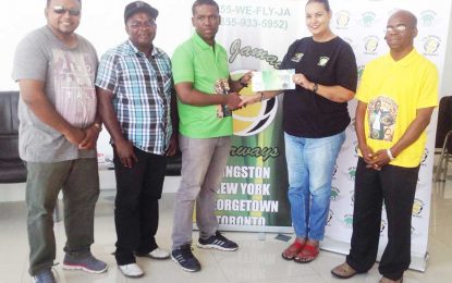 Fly Jamaica donates tickets to Atwell for NY fund raiser