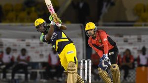 Andre Russell was outstanding against the Trinbago Knight Riders © CPL/Sportsfile