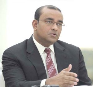 Former President, Bharrat Jagdeo 