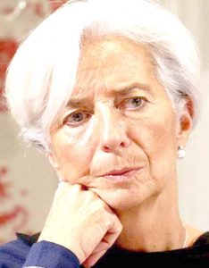 IMF Managing Director, Christine Lagarde 