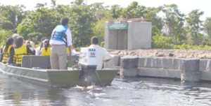 Hope water control sluice rehabilitated under Phase Two