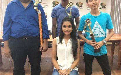 ‘Andrew Arts Memorial’ Chess tournament CM Taffin Khan edges out HaiFeng Su to cart of top honours