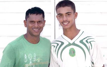 The Chanderpauls join the Sebastiens as father, son with century at Regional U-19 level