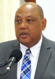Minister of Natural Resources and the Environment, Raphael Trotman