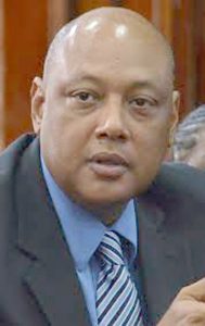 Minister of Natural Resources, Raphael Trotman 