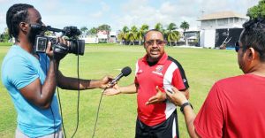 Why not the Stadium asks T&T Coach after  final washed at Everest in sunny conditions.