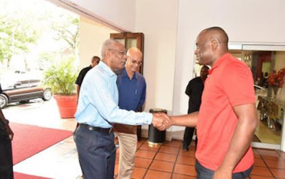 President Granger meets Dominican PM ahead of CARICOM HOGM