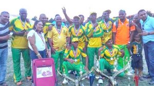 The victorious Fly Jamaica Regal Masters team