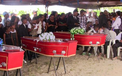 Blackbush triple murder victims laid to rest