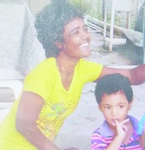 Murdered: Vanessa Persaud and her son Joel Ganesh