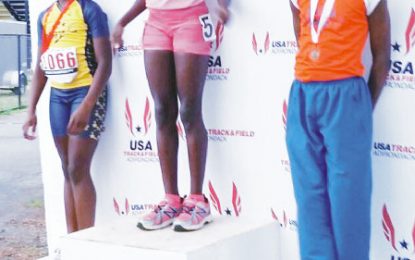 Kcaysha Medas-King romps  to USA Region 1 honours