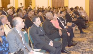 A section of the gathering of the Hague Convention Conference (HCCH) at the Pegasus Hotel on Wednesday evening.