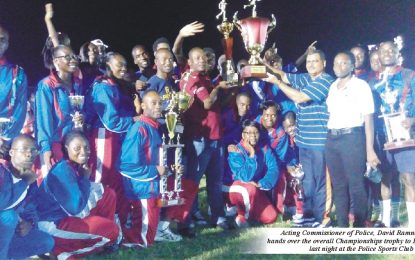 Headquarters retain Police  Inter-Division athletics title