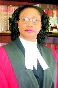 Chief Justice (Ag) Yonette Cummings 