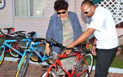 Social Cohesion receives 60 more bicycles