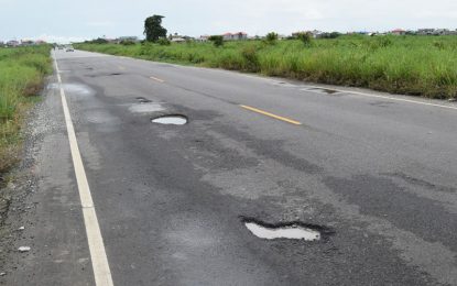 Potholes on $605M La Parfaite Harmonie access road… Contractor says spot failures due to traversing tractors, animals