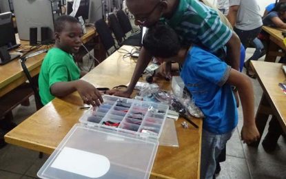 Guyana‘s first robotics youth training camp gets underway