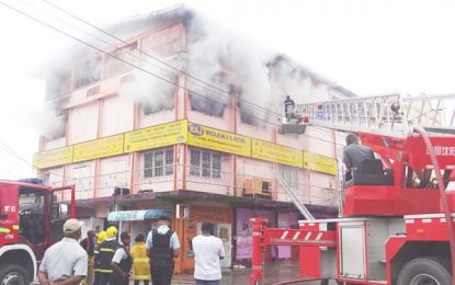 Fire guts America Street Store