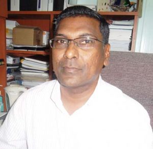Chief Medical Officer, Dr. Shamdeo Persaud.