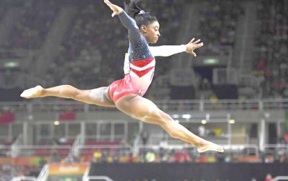 Gymnastics – Americans blow away opposition to win gold